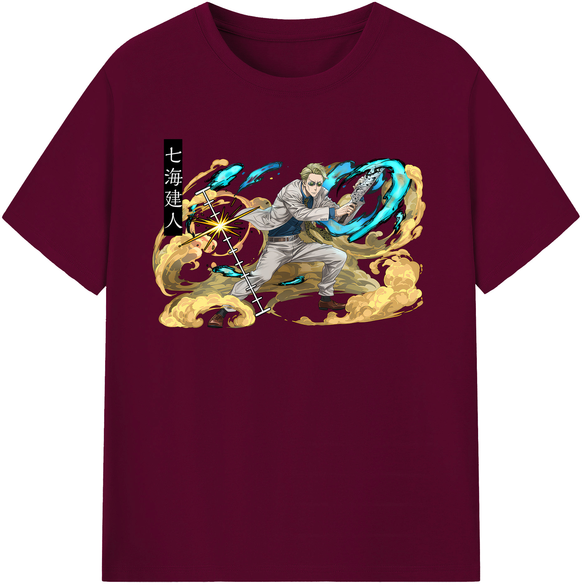 （画像用） 呪術廻戦 Jujutsu Kaisen レディースカジュアルプリントTシャツ（綿100％）